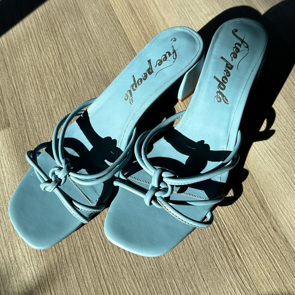 Free People Blue Women's Sandals